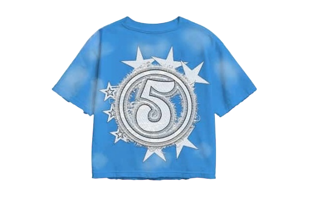 F5VER GLOBAL BLUE SHIRT V1
