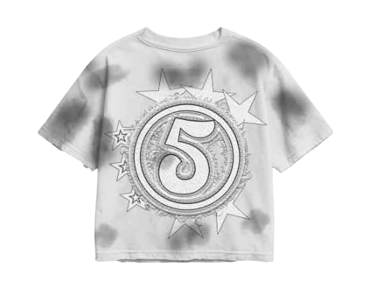 F5VER GLOBAL WHITE SHIRT V1