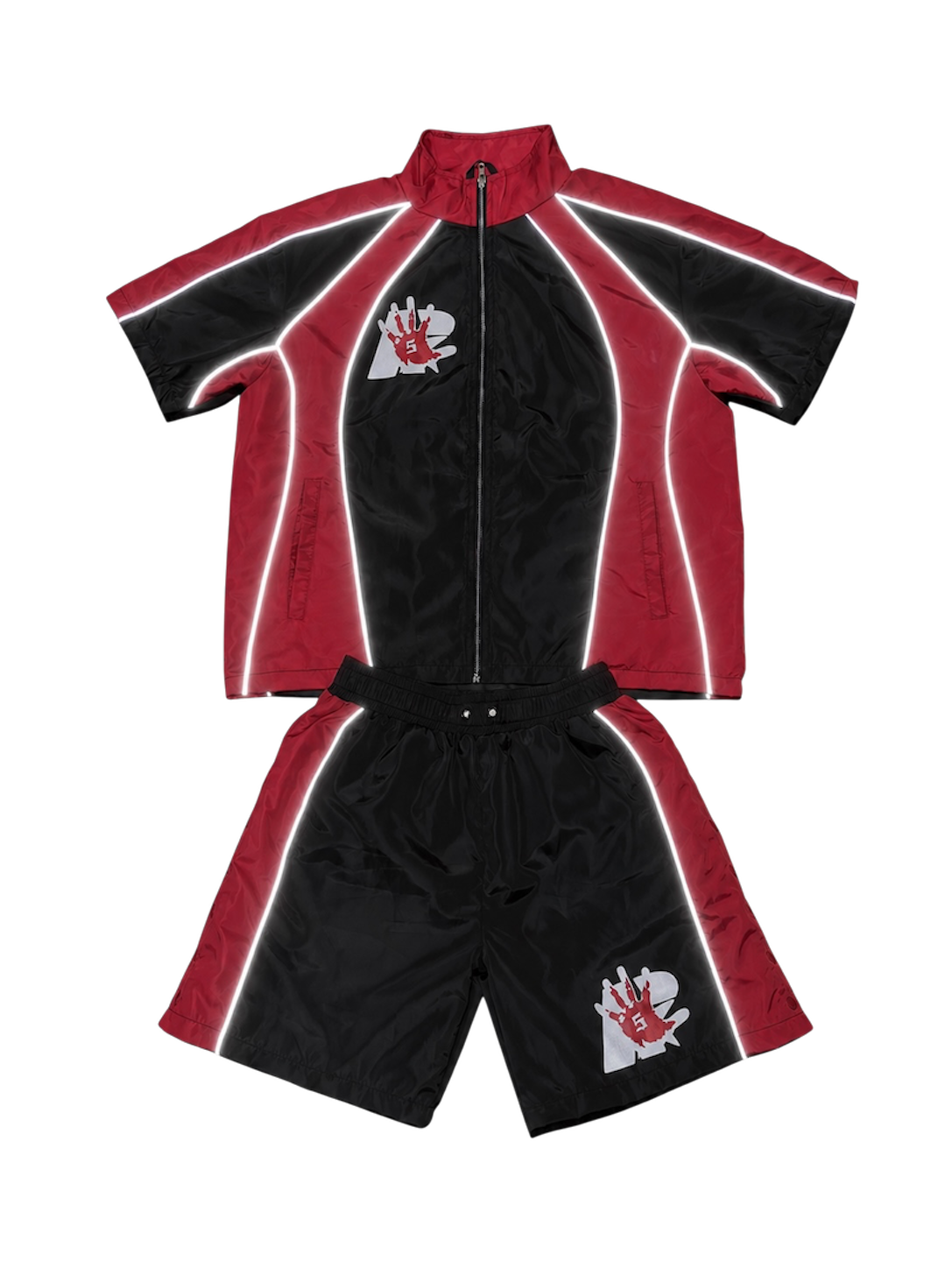 F5VER Reflective Set (Black & RED)